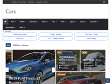 Tablet Screenshot of carsauthority.com